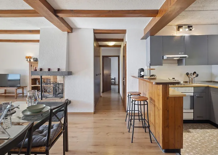 公寓 Lisiere-sud A 17 By Interhome *